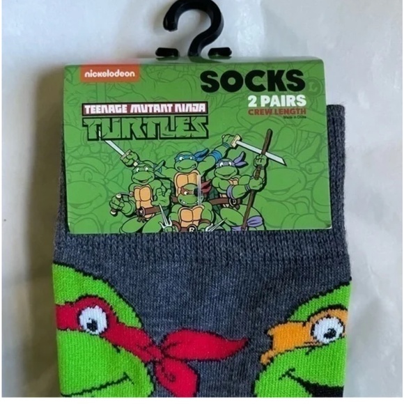 Unisex TEENAGE Mutant Ninja Turtles Adult Socks - Picture 6 of 8